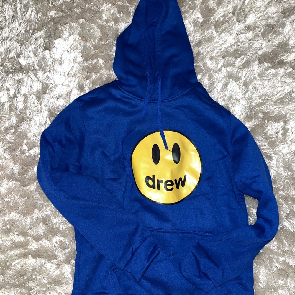 Blue drew house hoodie (this is not authentic)